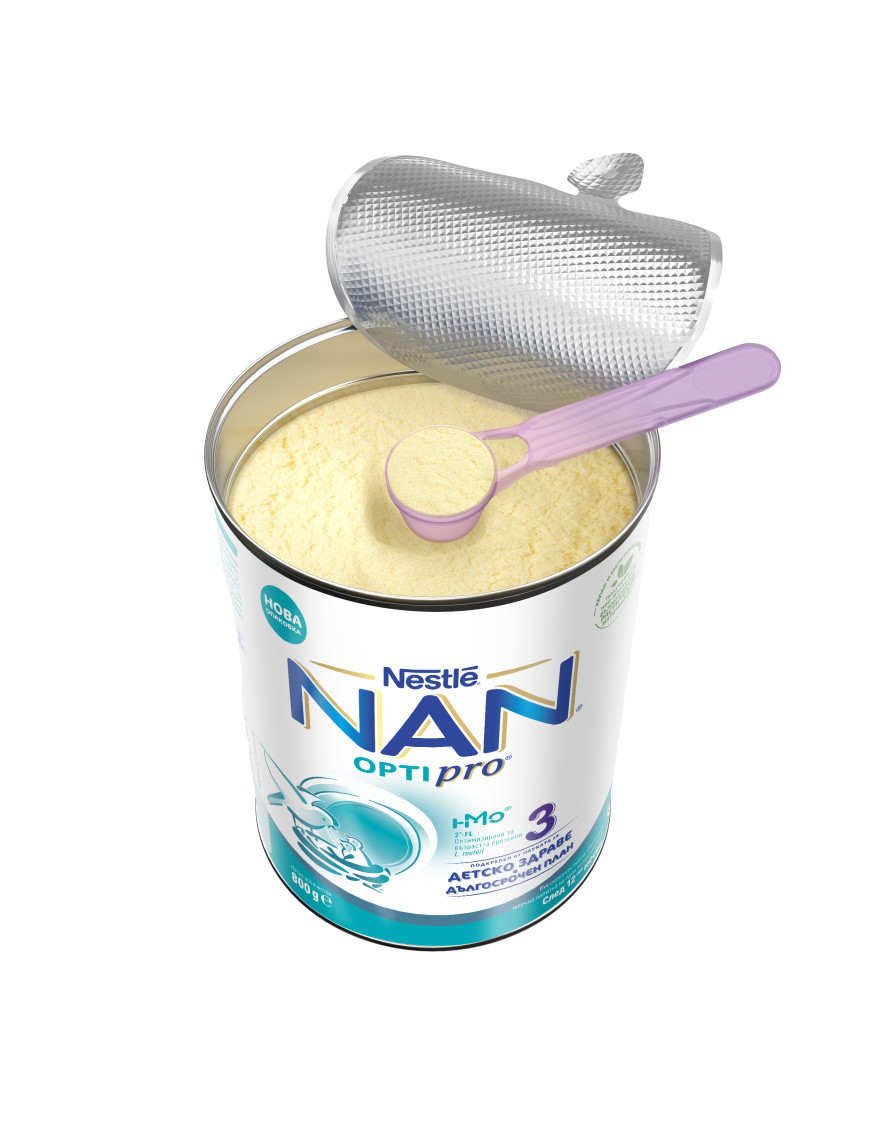 Nestlé® NAN® OPTIPRO® 3 HM-O®, след 12-тия...