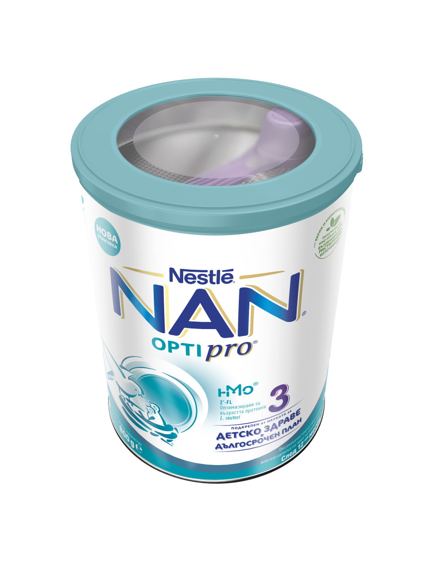 Nestlé® NAN® OPTIPRO® 3 HM-O®, след 12-тия...