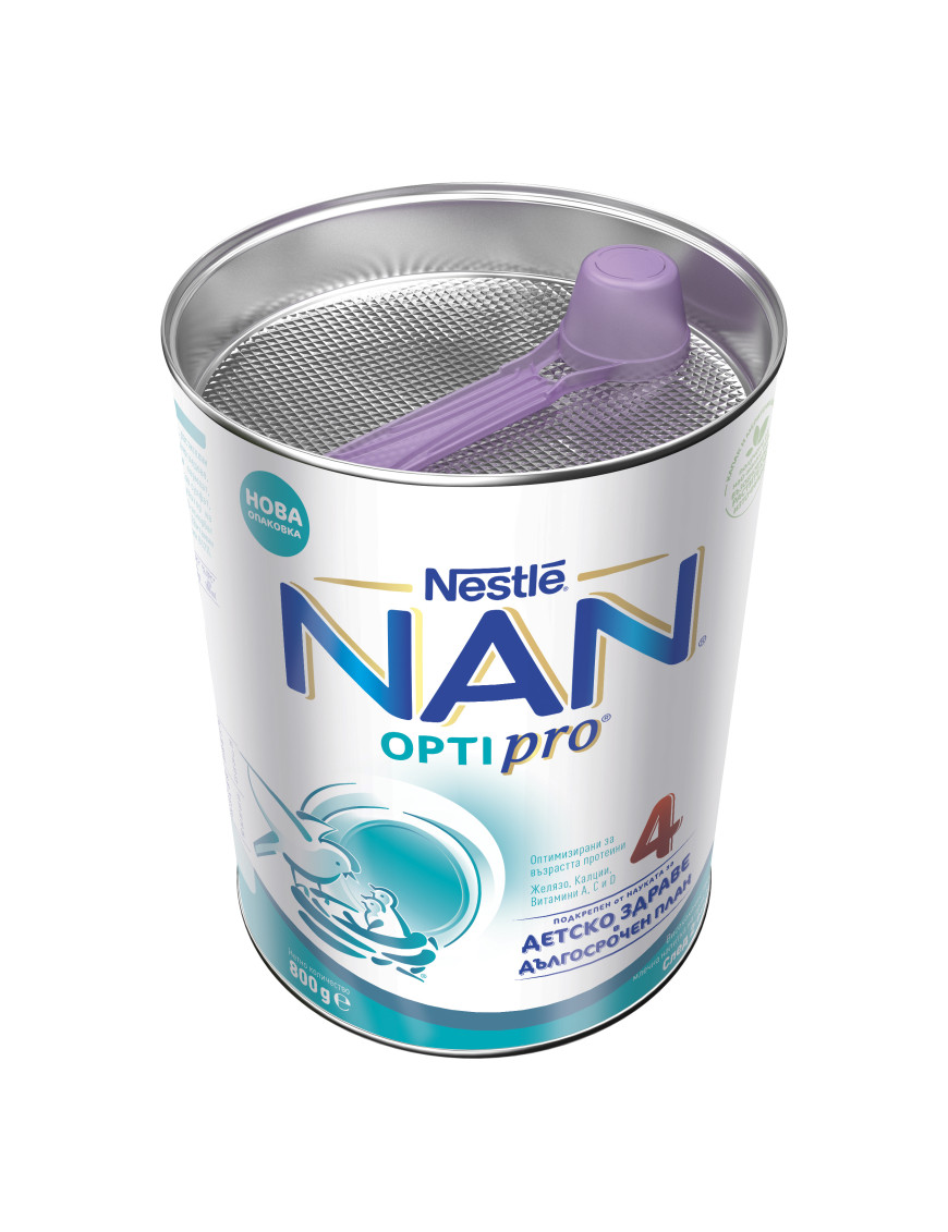 Nestlé® NAN® OPTIPRO® 4, след 2-рата...