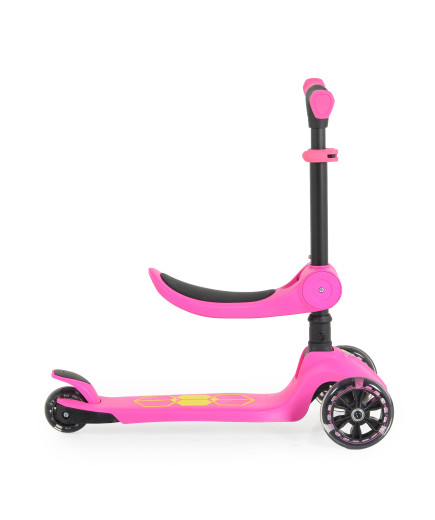 Тротинетка Lamborghini 2в1 розов