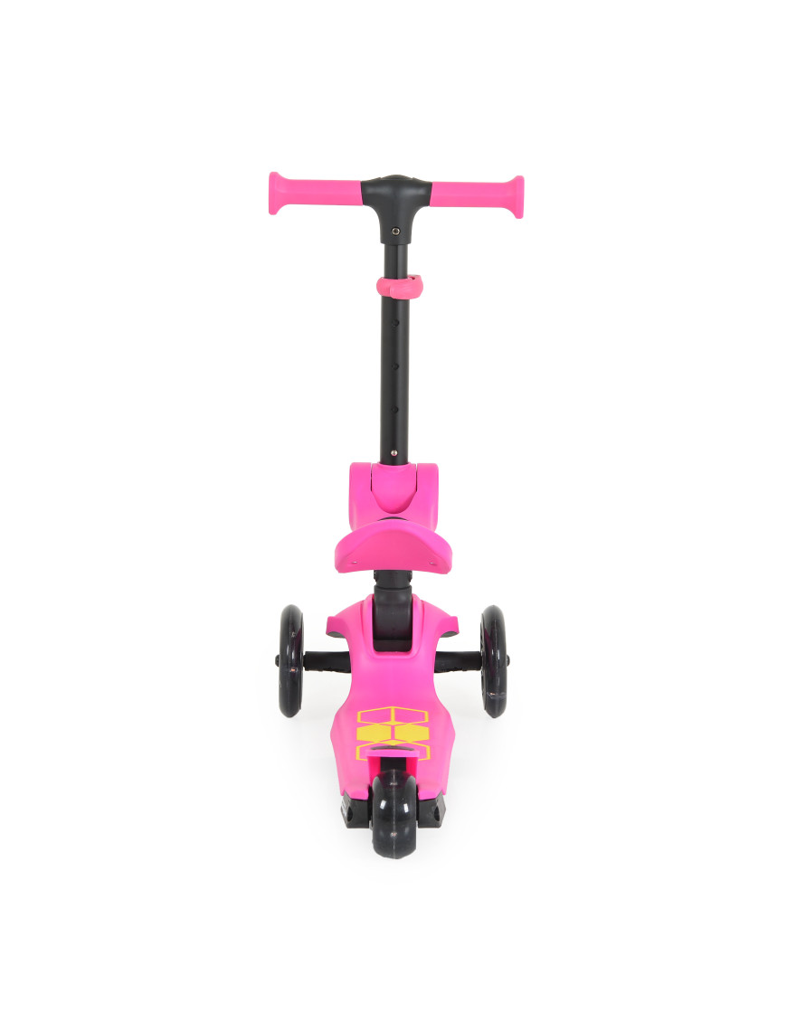 Тротинетка Lamborghini 2в1 розов