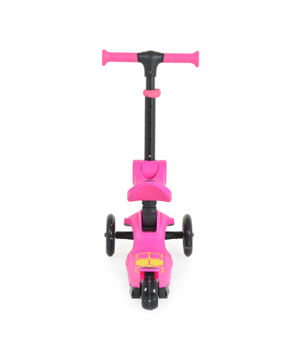 Тротинетка Lamborghini 2в1 розов