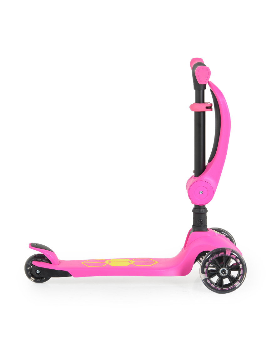 Тротинетка Lamborghini 2в1 розов