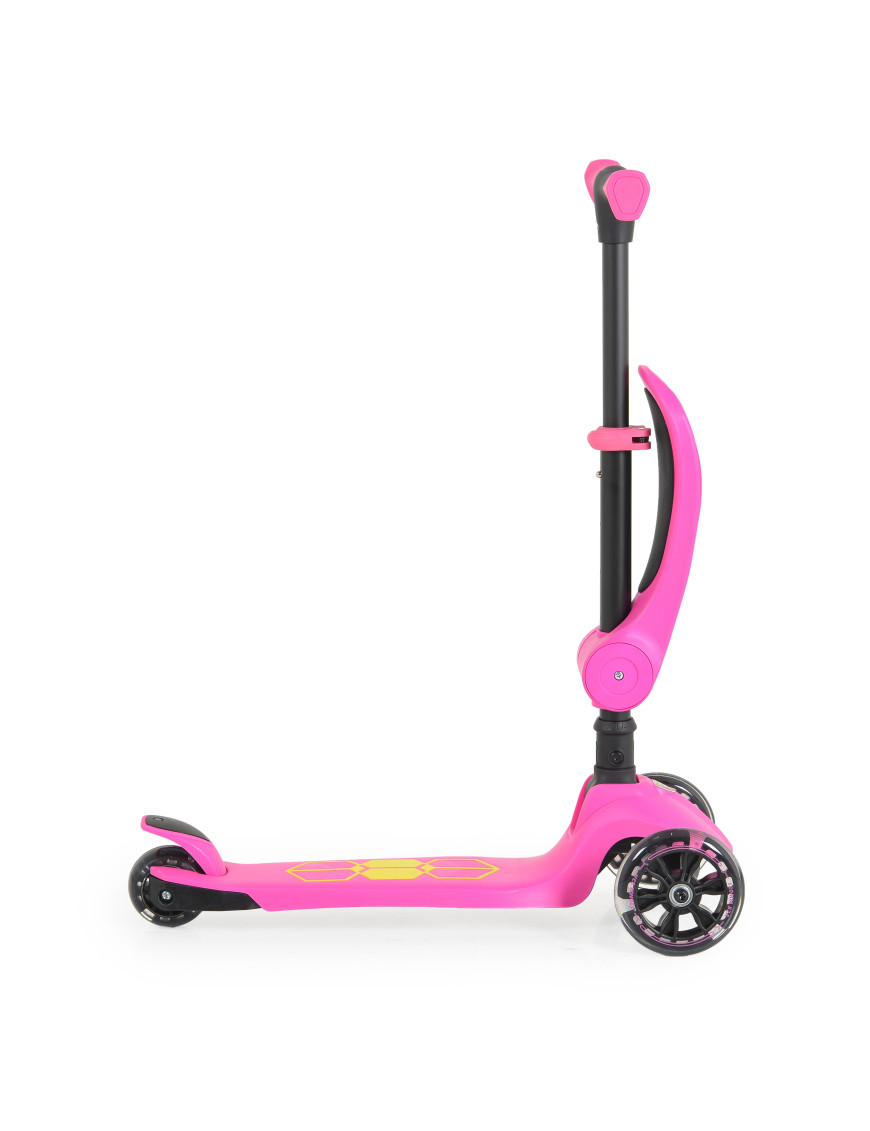 Тротинетка Lamborghini 2в1 розов