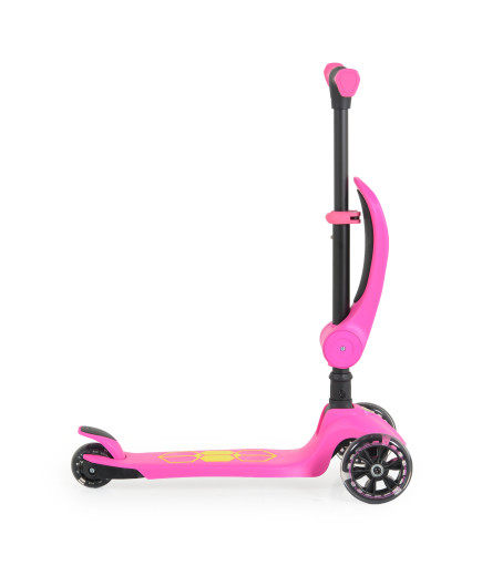 Тротинетка Lamborghini 2в1 розов