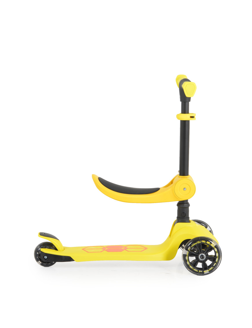 Тротинетка Lamborghini 2в1 жълт