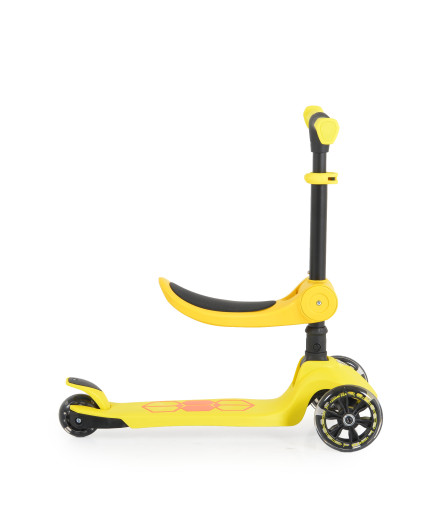 Тротинетка Lamborghini 2в1 жълт