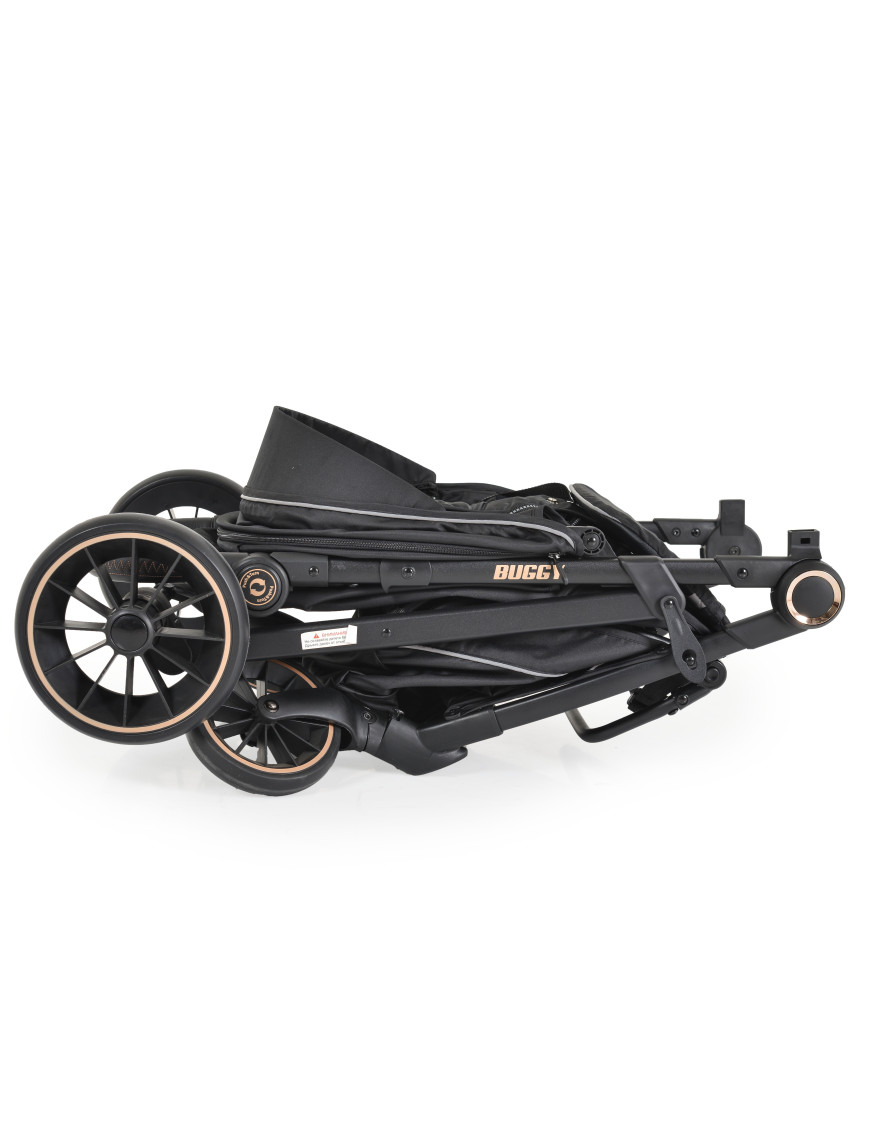 Детска лятна количка Buggy черен