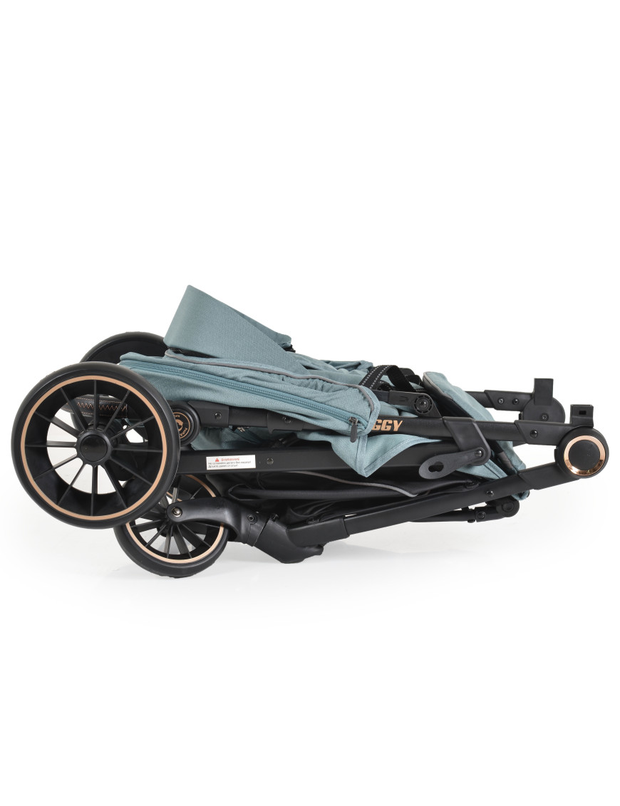 Детска лятна количка Buggy зелен