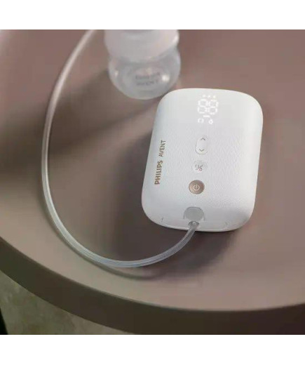 Единична електрическа помпа Natural Motion Premium Philips AVENT SCF396/31 с 1 бр. полипропиленово шише 125 мл с биберон Natural