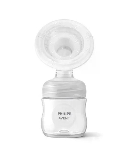 Единична електрическа помпа Natural Motion Premium Philips AVENT SCF396/31 с 1 бр. полипропиленово шише 125 мл с биберон Natural