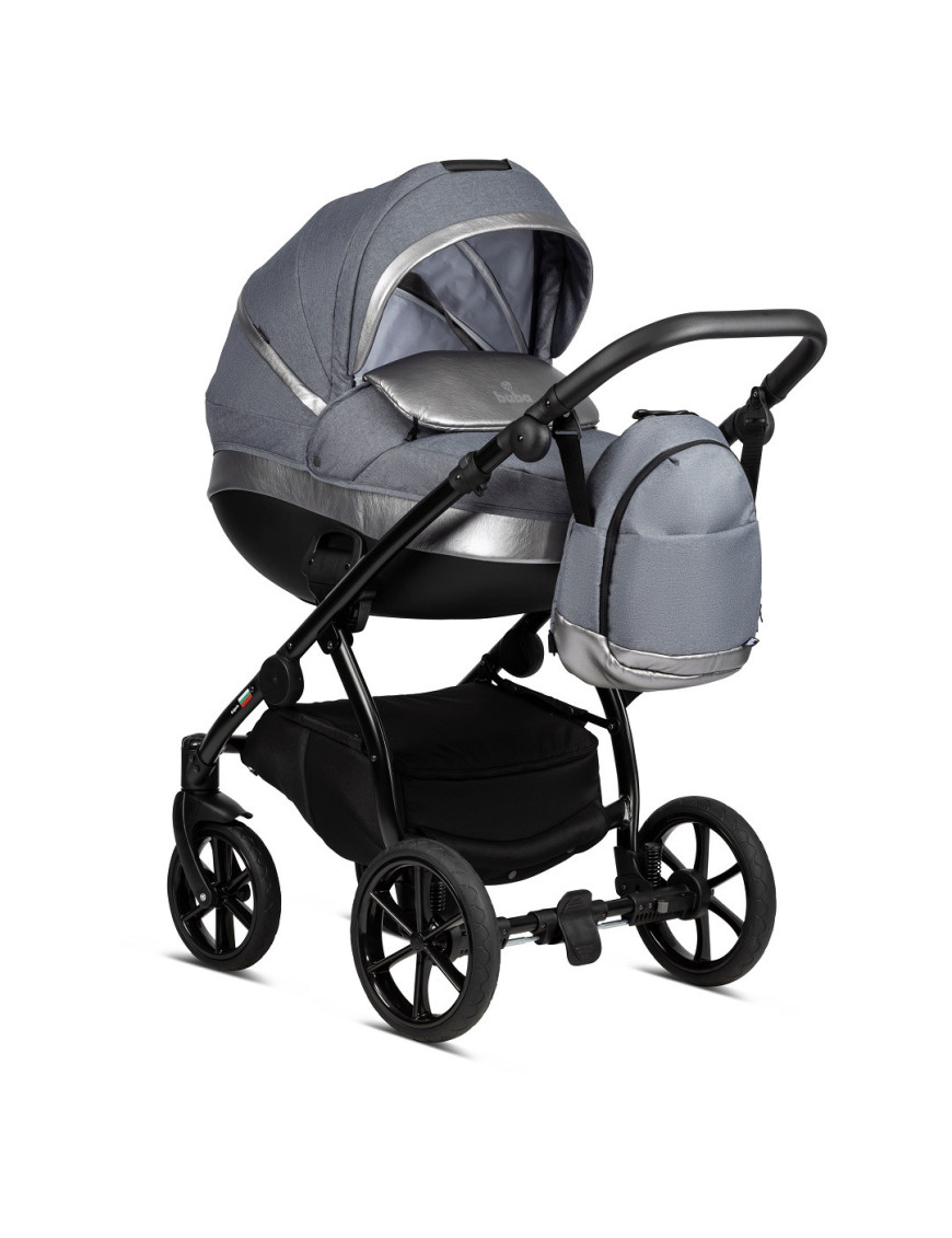 Buba ZAZA 3в1 бебешка количка 021 Dark Grey