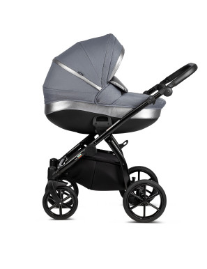 Buba ZAZA 3в1 бебешка количка 021 Dark Grey 2