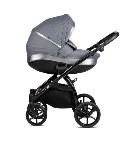 Buba ZAZA 3в1 бебешка количка 021 Dark Grey