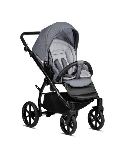 Buba ZAZA 3в1 бебешка количка 021 Dark Grey