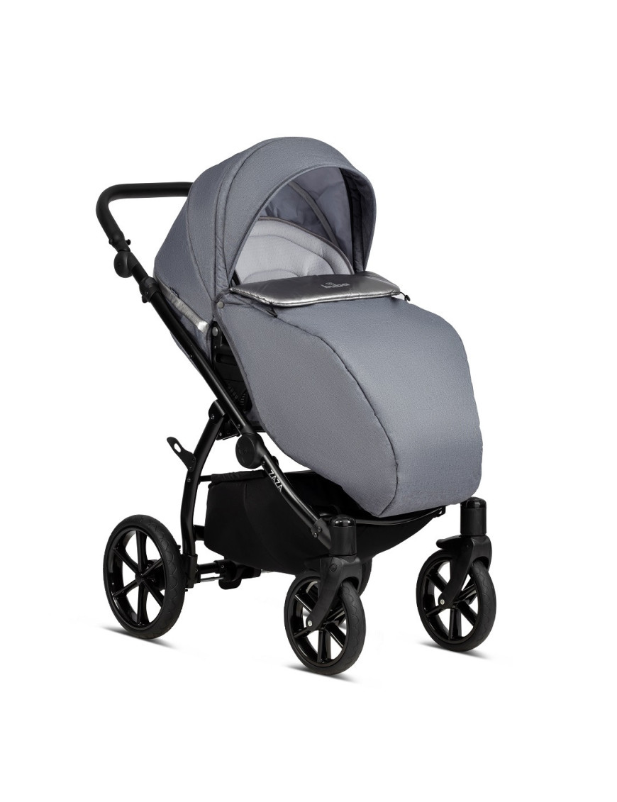 Buba ZAZA 3в1 бебешка количка 021 Dark Grey
