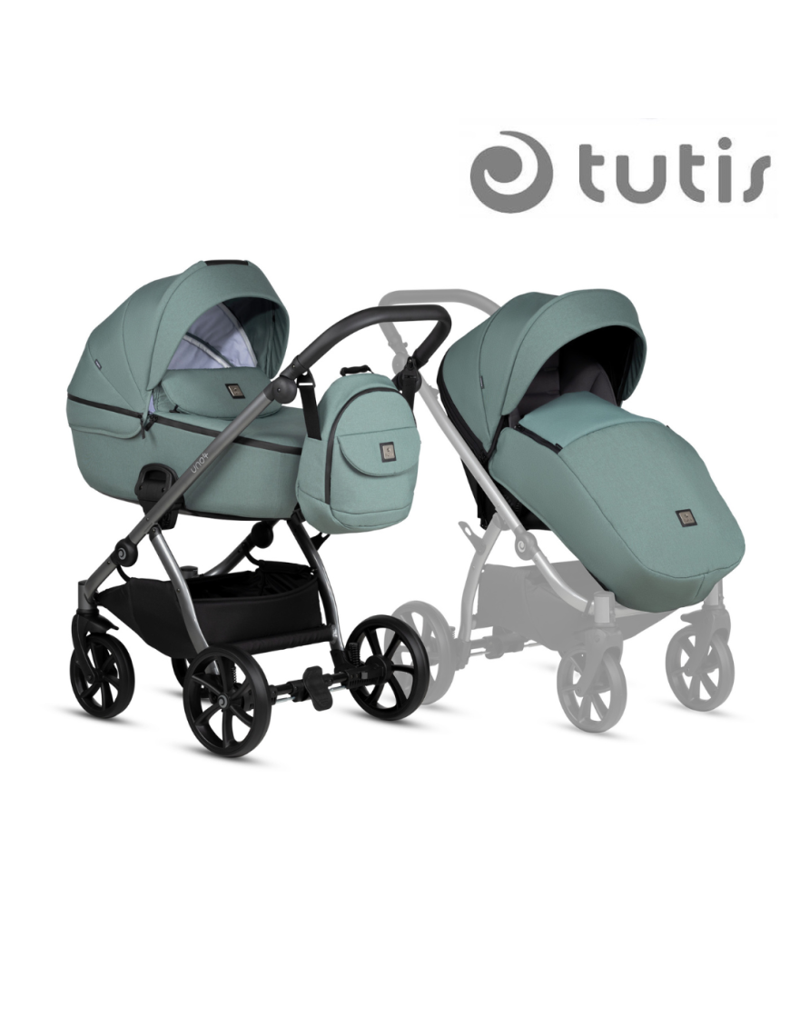 Tutis UNO 5+ бебешка количка 2в1 143 Menta