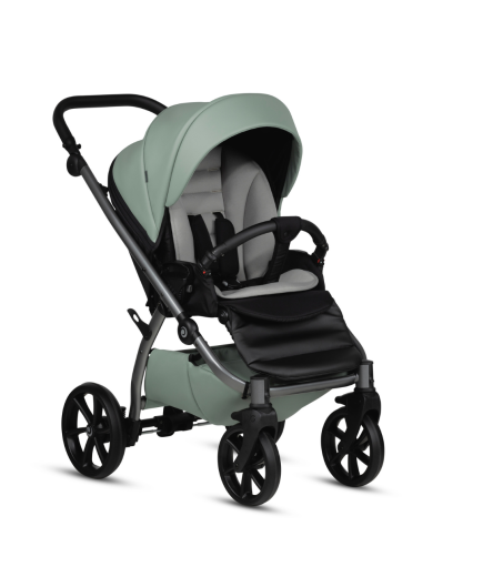 Tutis UNO 5+ Leather бебешка количка 2в1 039 Sage