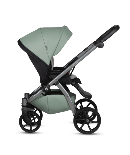 Tutis UNO 5+ Leather бебешка количка 2в1 039 Sage