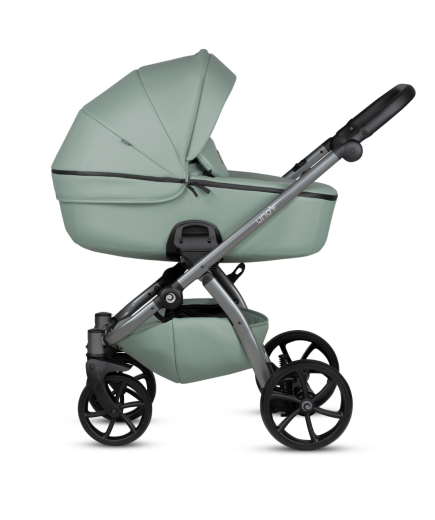 Tutis UNO 5+ Leather бебешка количка 2в1 039 Sage