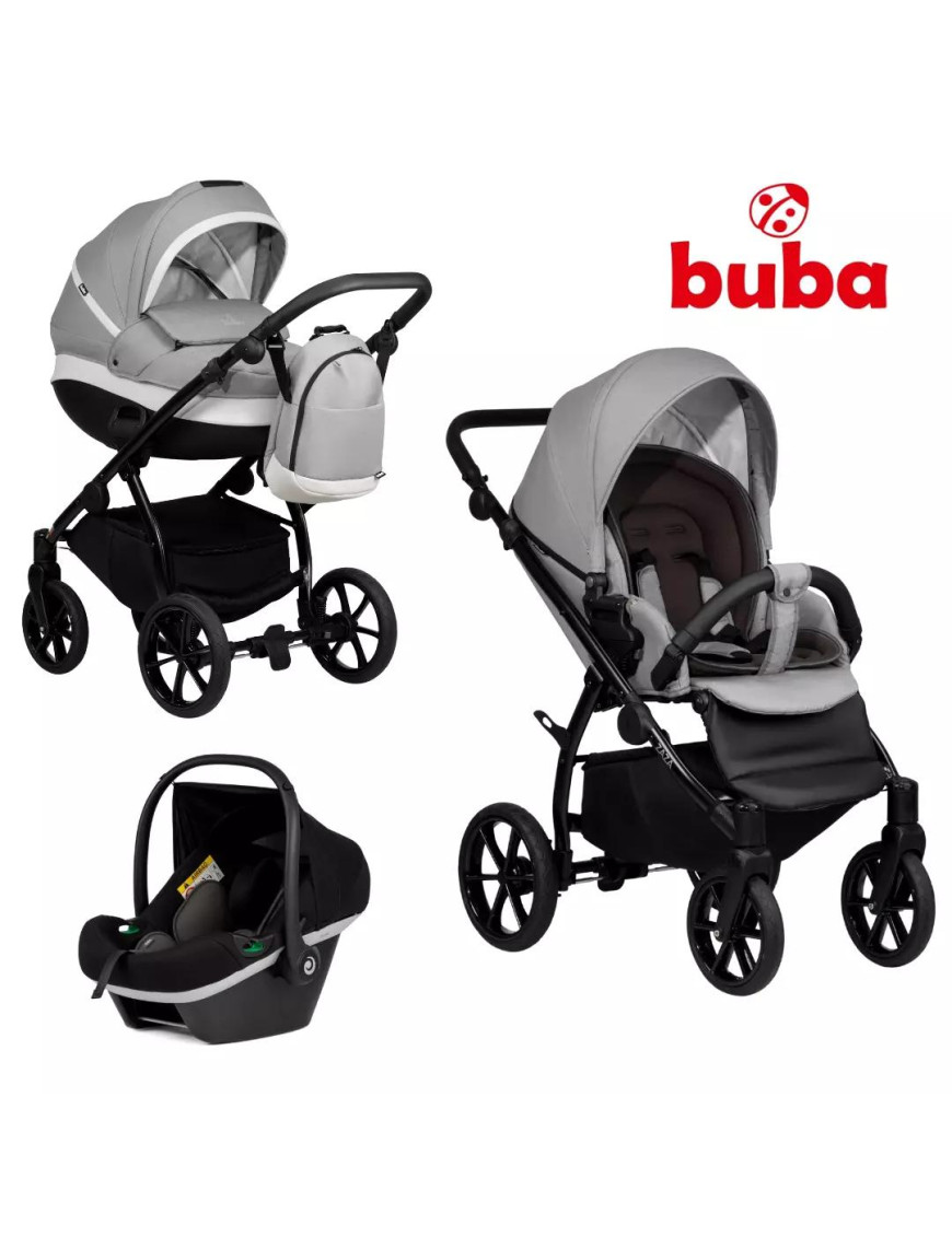 Buba ZAZA 3в1 бебешка количка 625 Warm Grey
