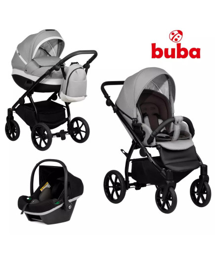 Buba ZAZA 3в1 бебешка количка 625 Warm Grey