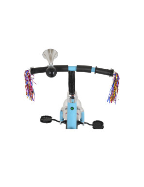 Детска Триколка Bonfire със светещи гуми син 2