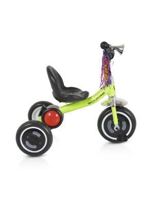 Детска Триколка Bonfire със светещи гуми зелен 2