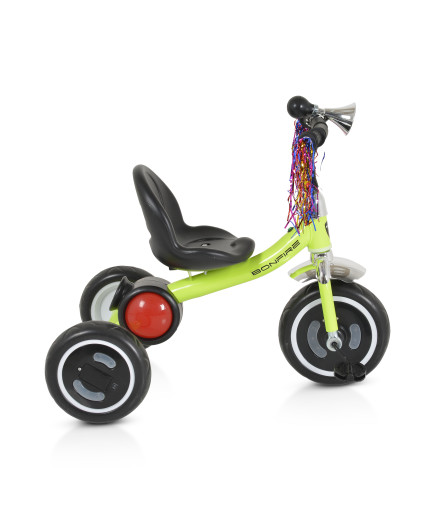 Детска Триколка Bonfire със светещи гуми зелен