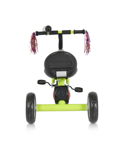 Детска Триколка Bonfire със светещи гуми зелен