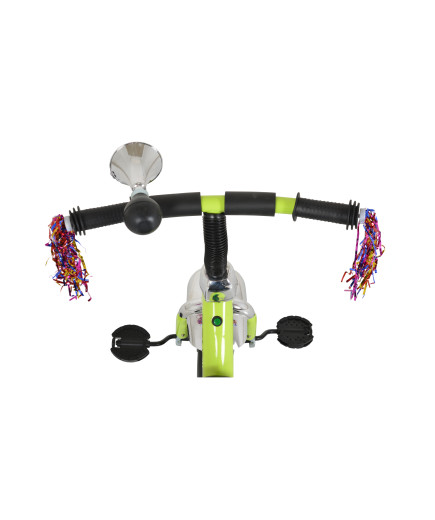 Детска Триколка Bonfire със светещи гуми зелен