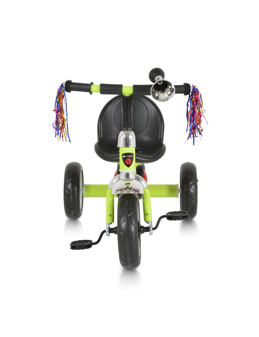 Детска Триколка Bonfire със светещи гуми зелен