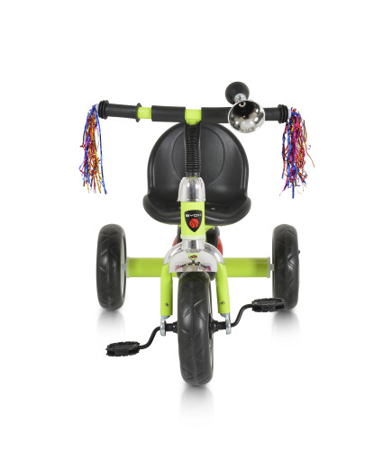 Детска Триколка Bonfire със светещи гуми зелен