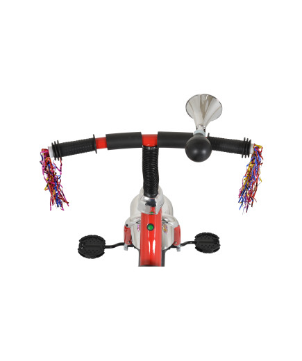 Детска Триколка Bonfire със светещи гуми червен