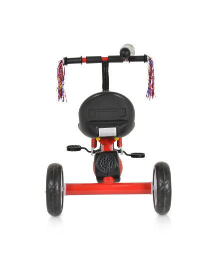 Детска Триколка Bonfire със светещи гуми червен