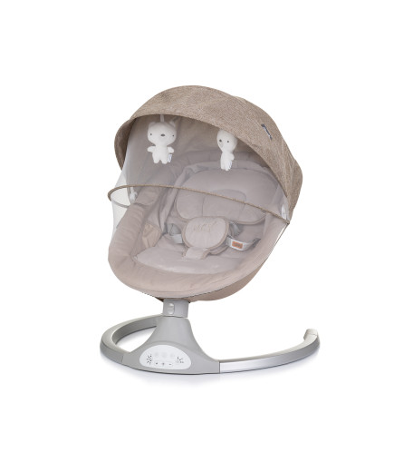 Електрически шезлонг "Nest" макадамия