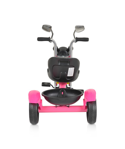 Детска триколка Retro музикалeн розов