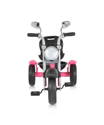 Детска триколка Retro музикалeн розов