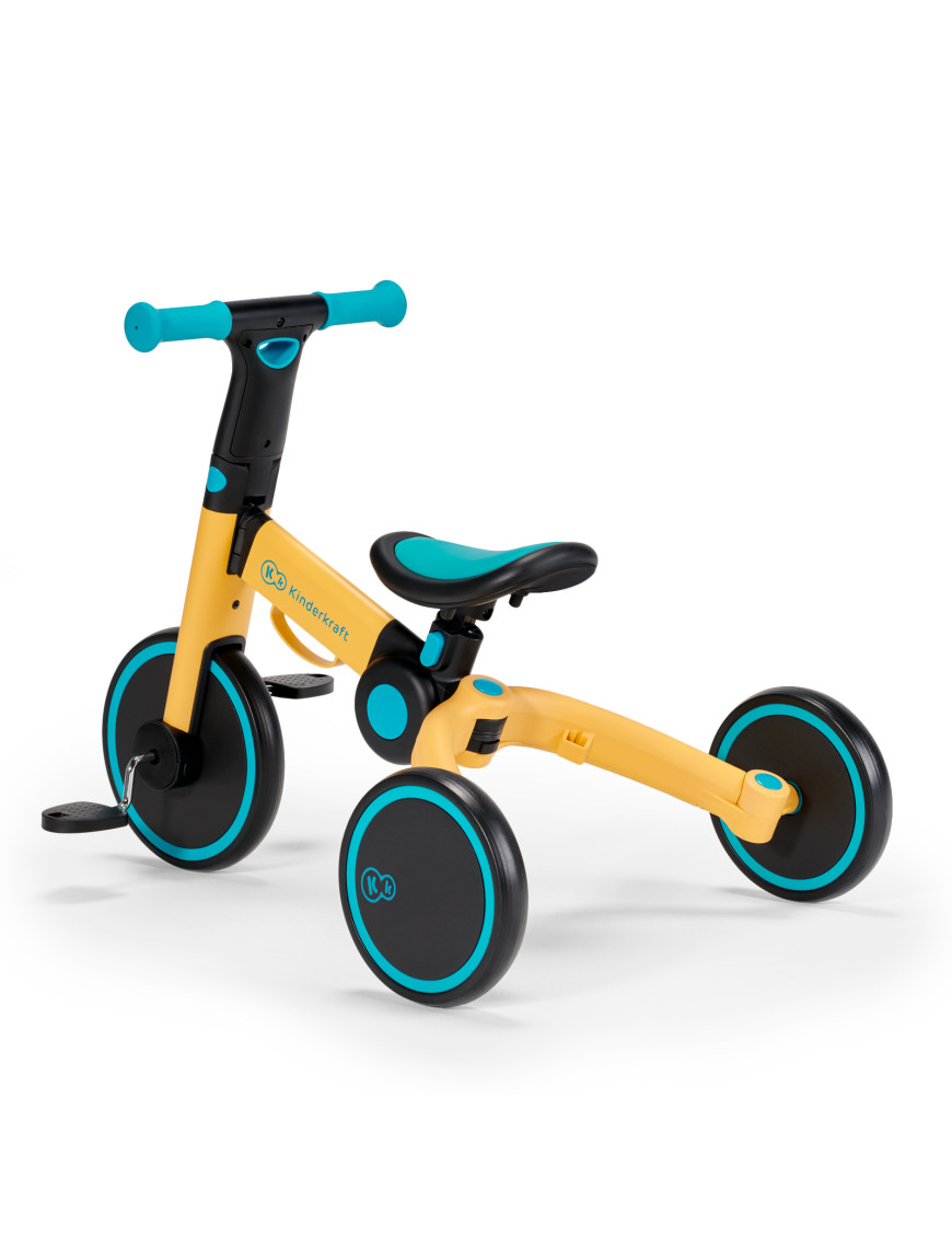 Kinderkraft триколка 3в1 4TRIKE yellow