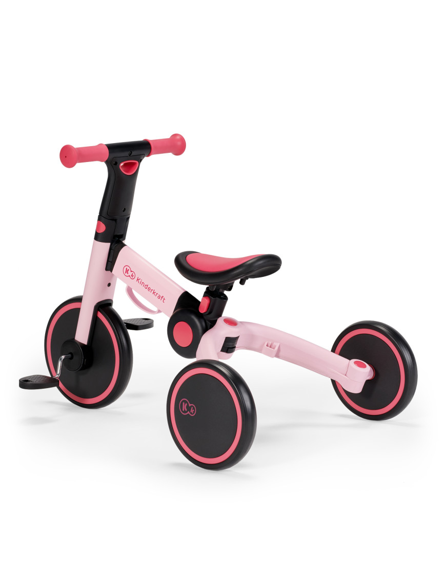 Kinderkraft триколка 3в1 4TRIKE pink