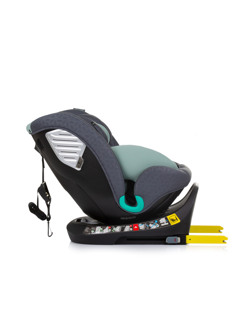 Столче за кола360 I-size 40-150 SUPREME зелено