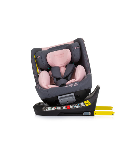 Столче за кола360 I-size 40-150 SUPREMEфламинго