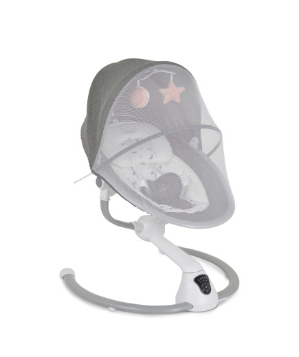 Електрическа люлка Cloud touch сив