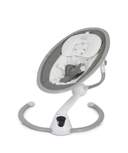 Електрическа люлка Cloud touch сив