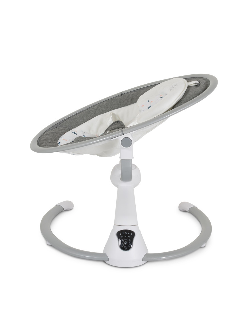 Електрическа люлка Cloud touch сив
