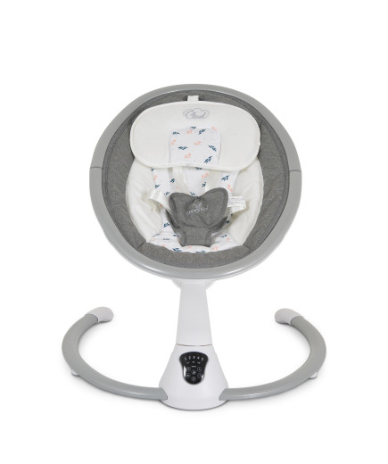 Електрическа люлка Cloud touch сив