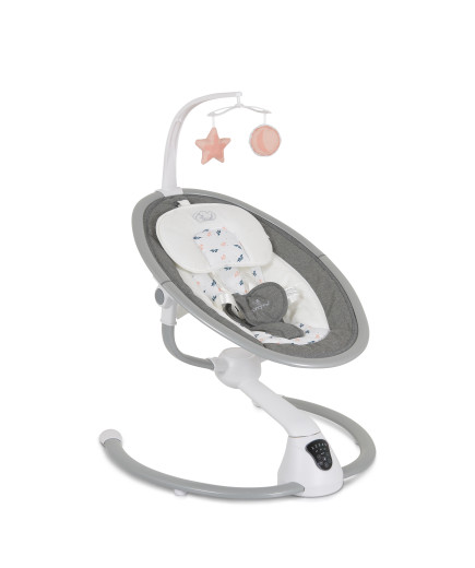 Електрическа люлка Cloud touch сив