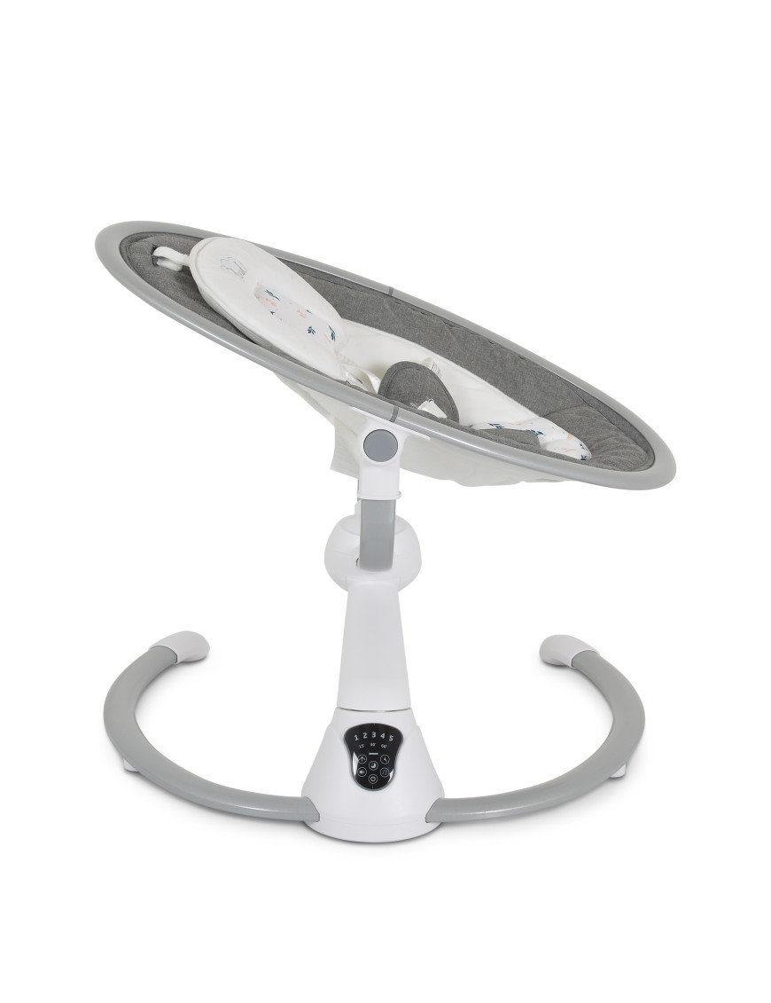 Електрическа люлка Cloud touch сив