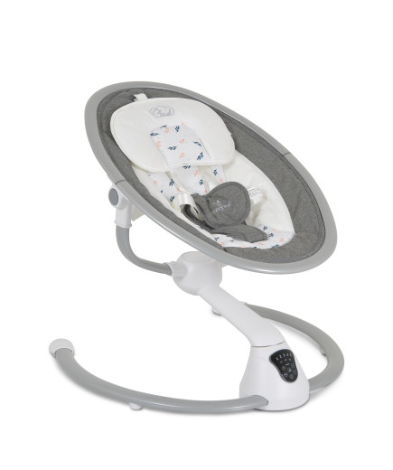 Електрическа люлка Cloud touch сив