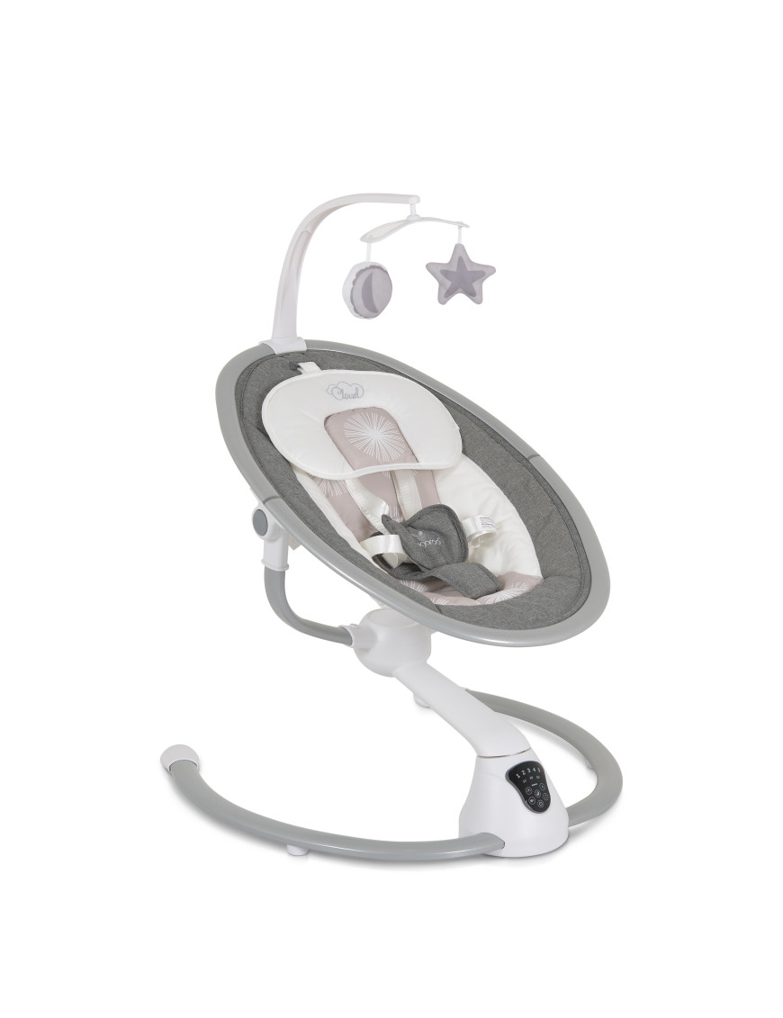 Електрическа люлка Cloud touch розов